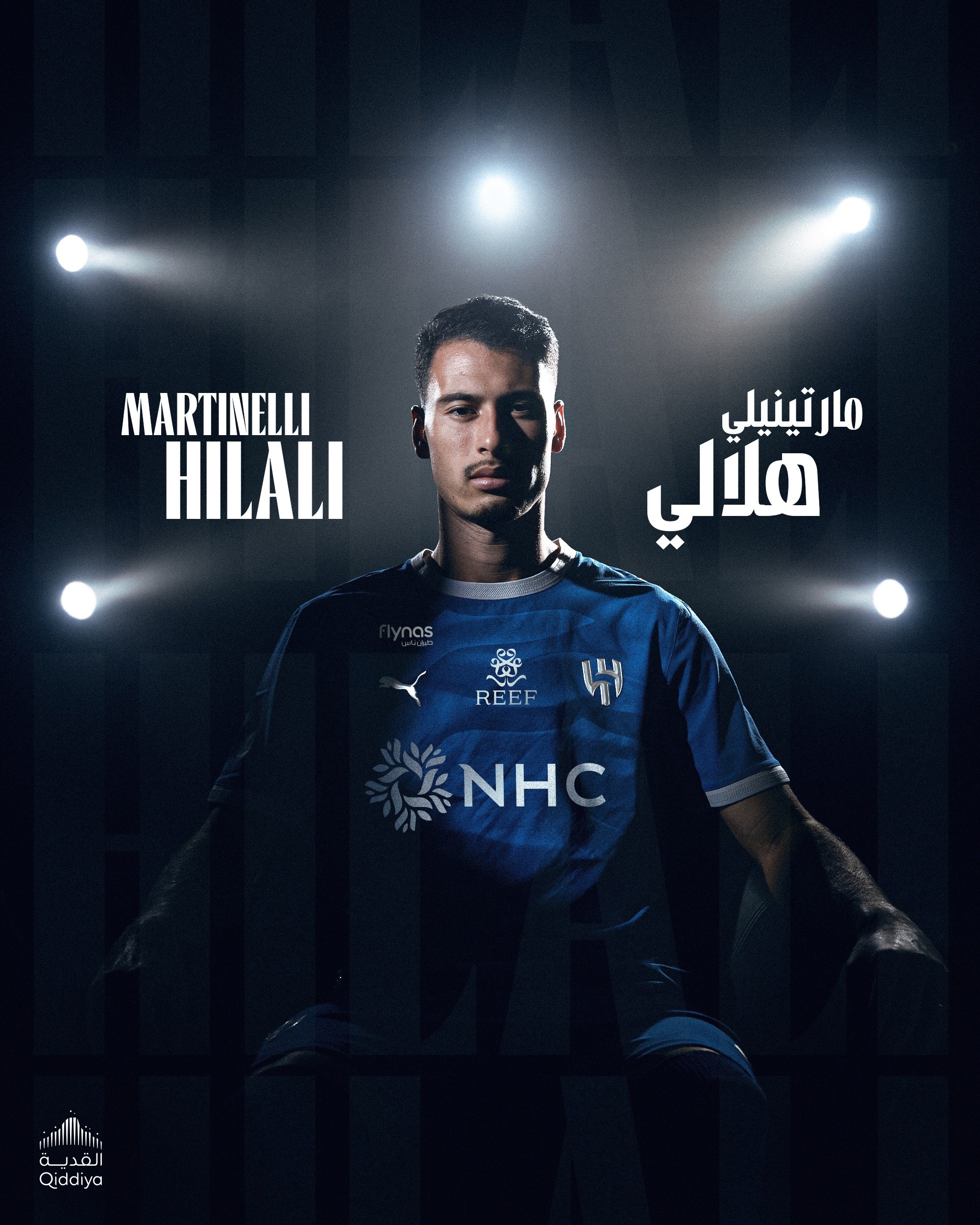 Al-Hilal anuncia a contratação de Martinelli, ex-Arsenal