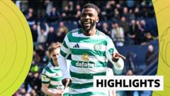 Assista: Celtic marcou seis gols contra St Mirren para chegar à final