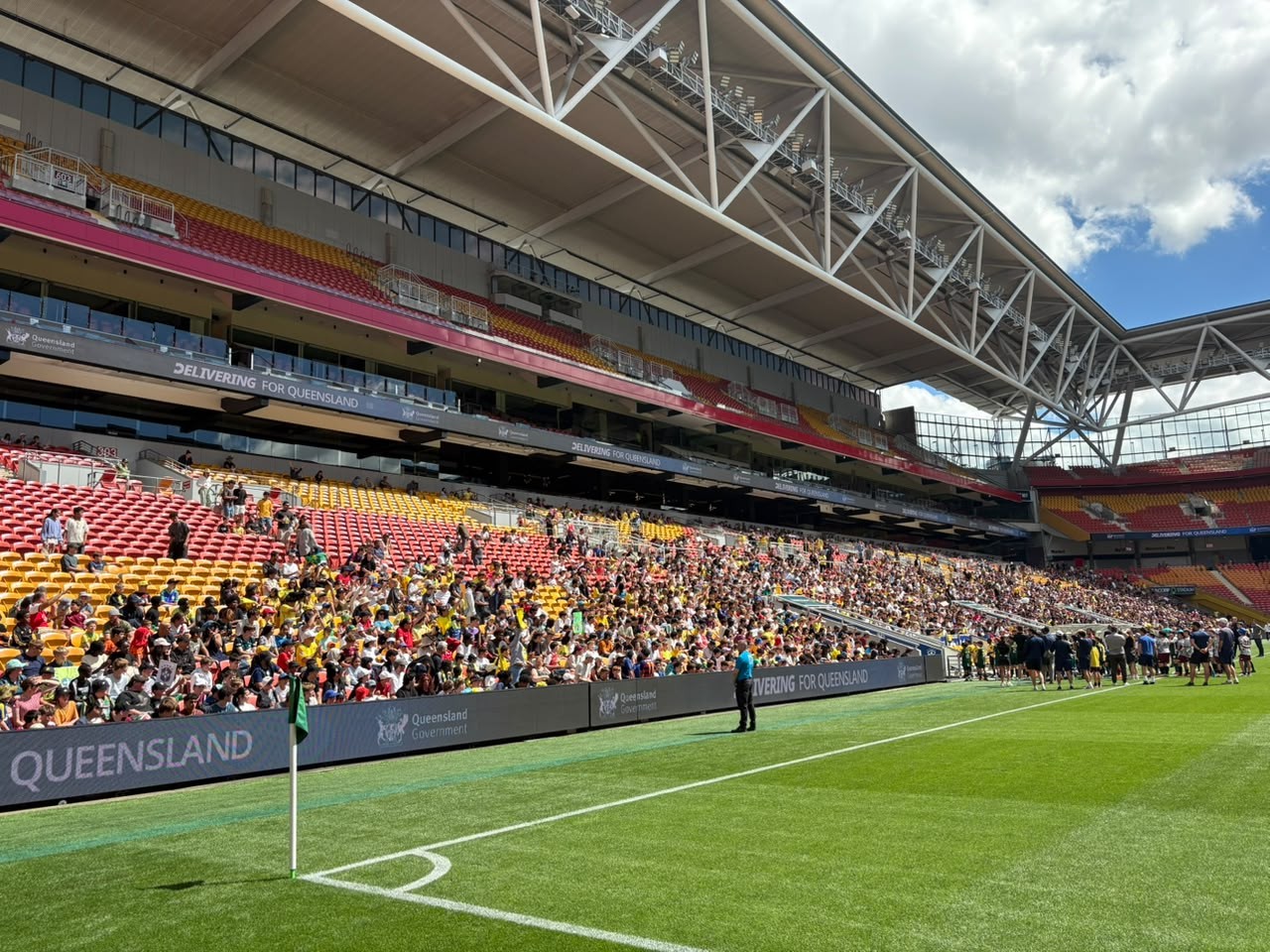 Seleção brasileira faz treino aberto em Brisbane antes de viagem para a Índia