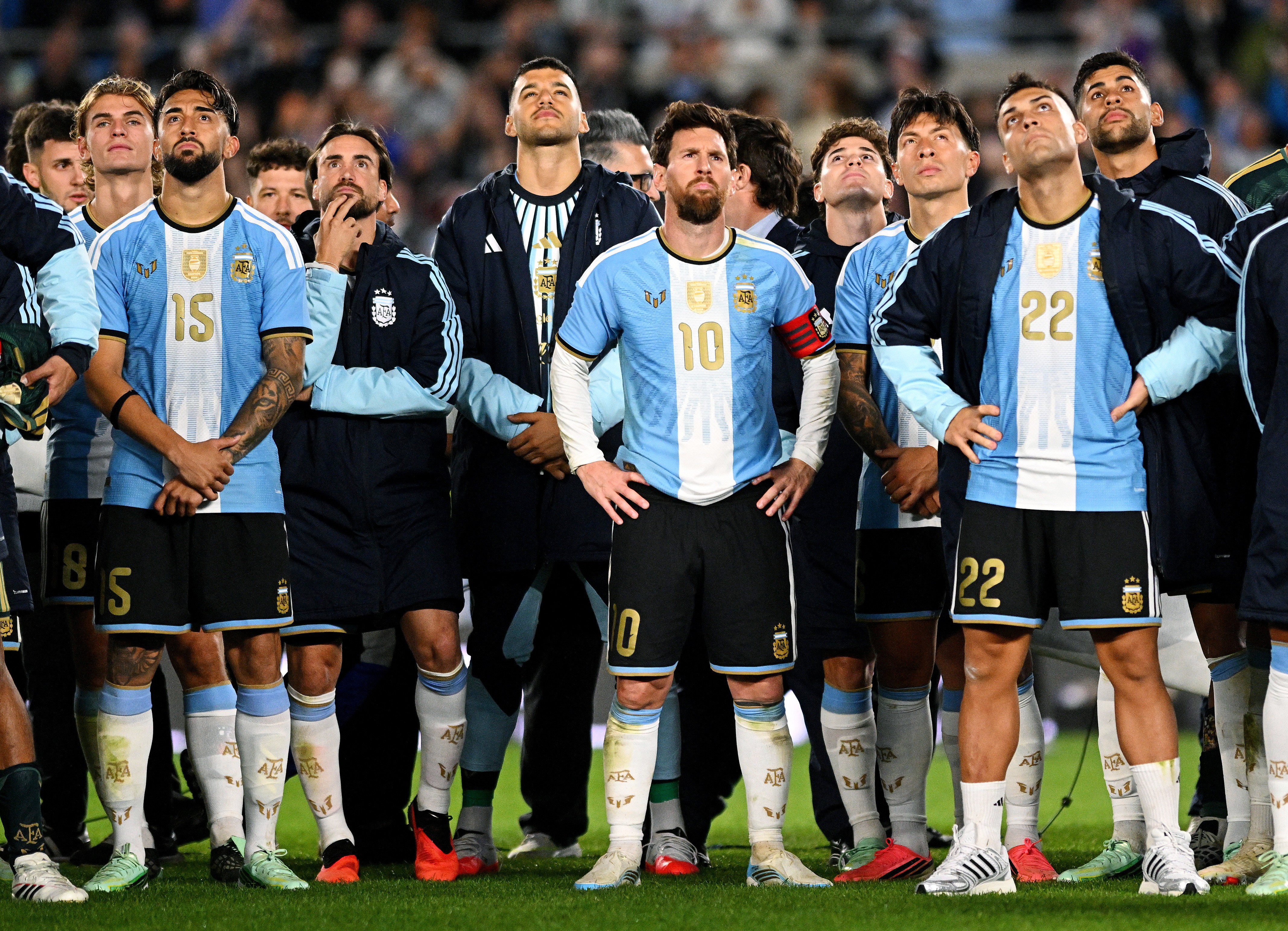 Veja quem são os três campeões mundiais da Argentina que não foram à despedida de Messi