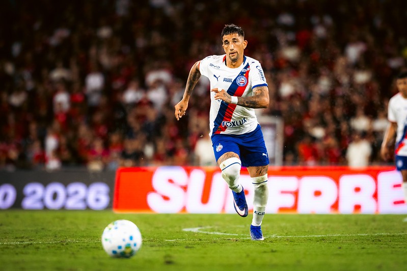 Atuações do Bahia: Léo Vieira evita derrota mais elástica contra o Flamengo; Kike Olivera é o pior