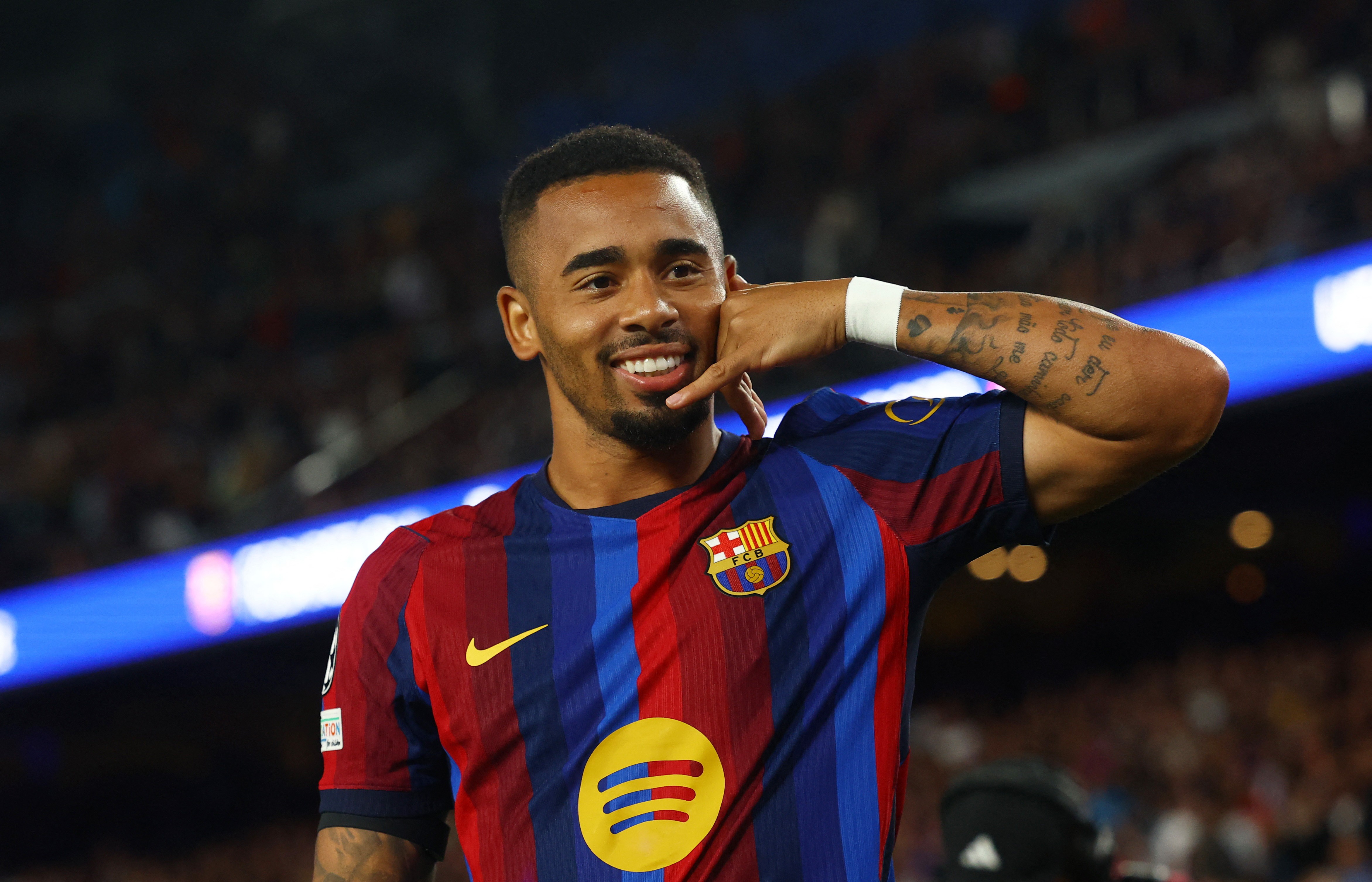 Gabriel Jesus alcança Rivaldo em lista de brasileiros com mais gols na Champions League