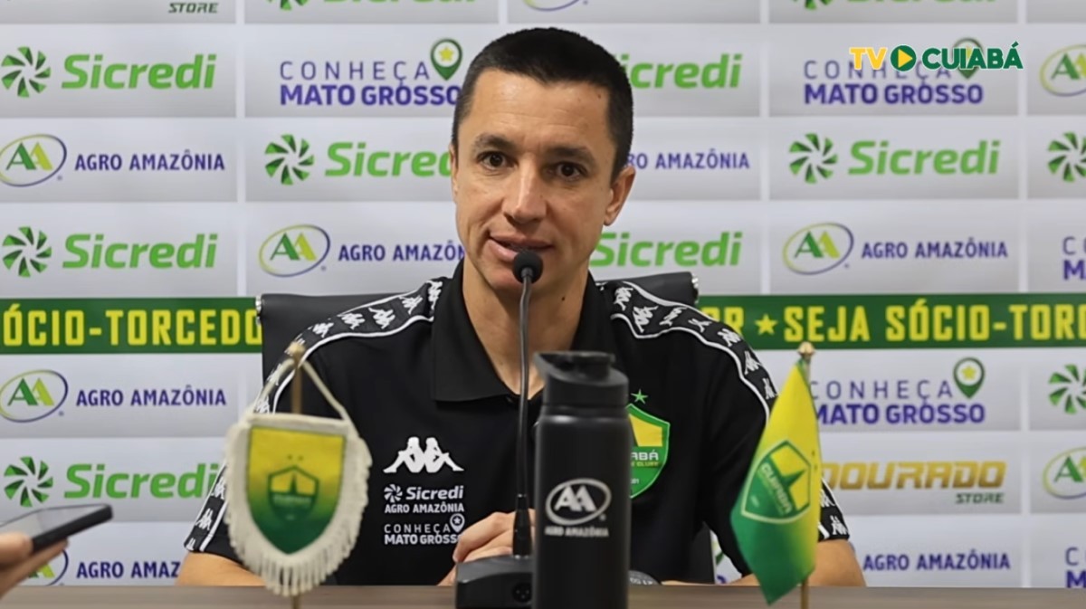 Eduardo Barros destaca evolução do Cuiabá, mas alerta: “Não conquistamos nada”