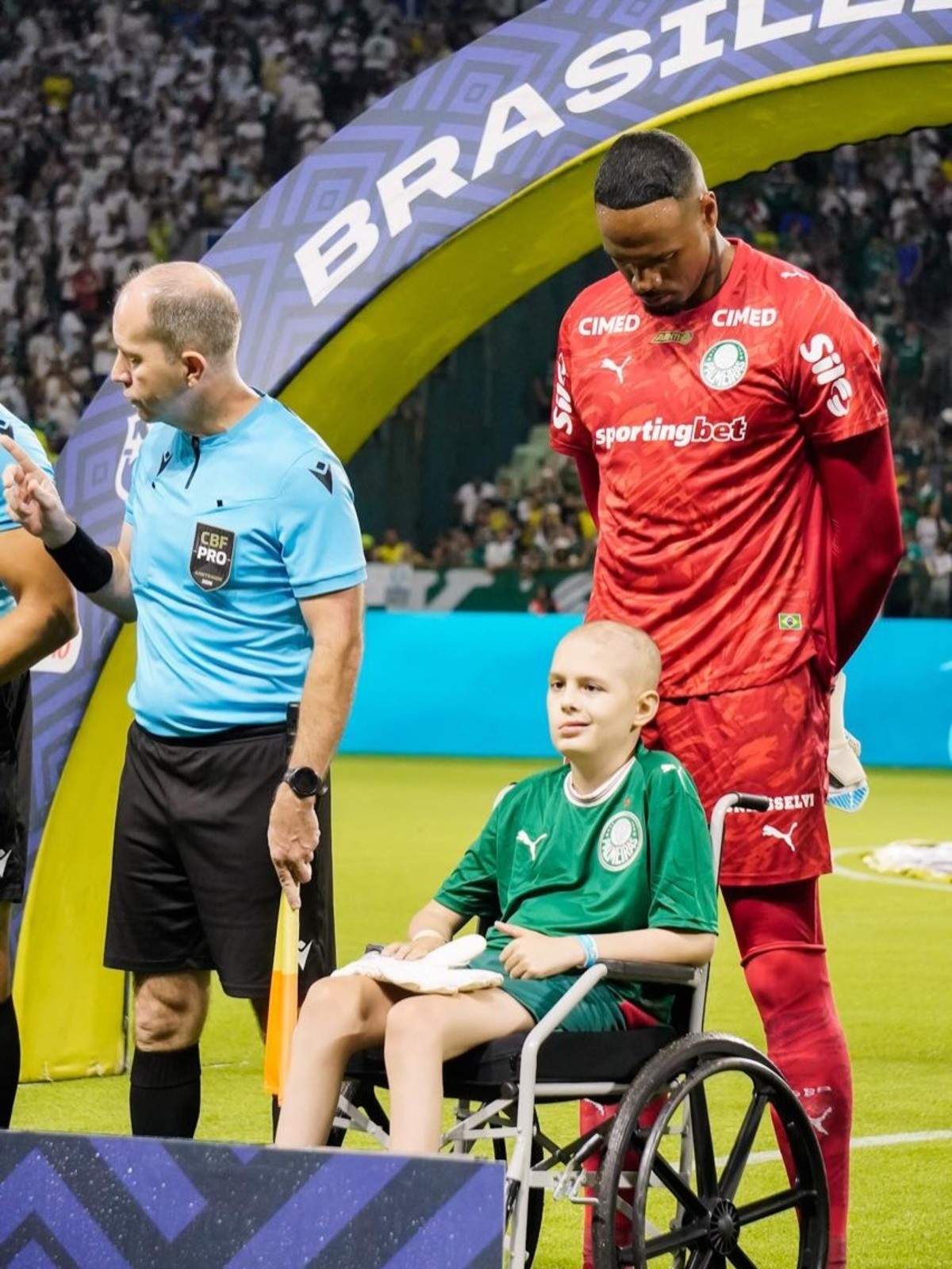 Da UTI ao estádio do Palmeiras: torcedor supera tumor, oito cirurgias e realiza sonho