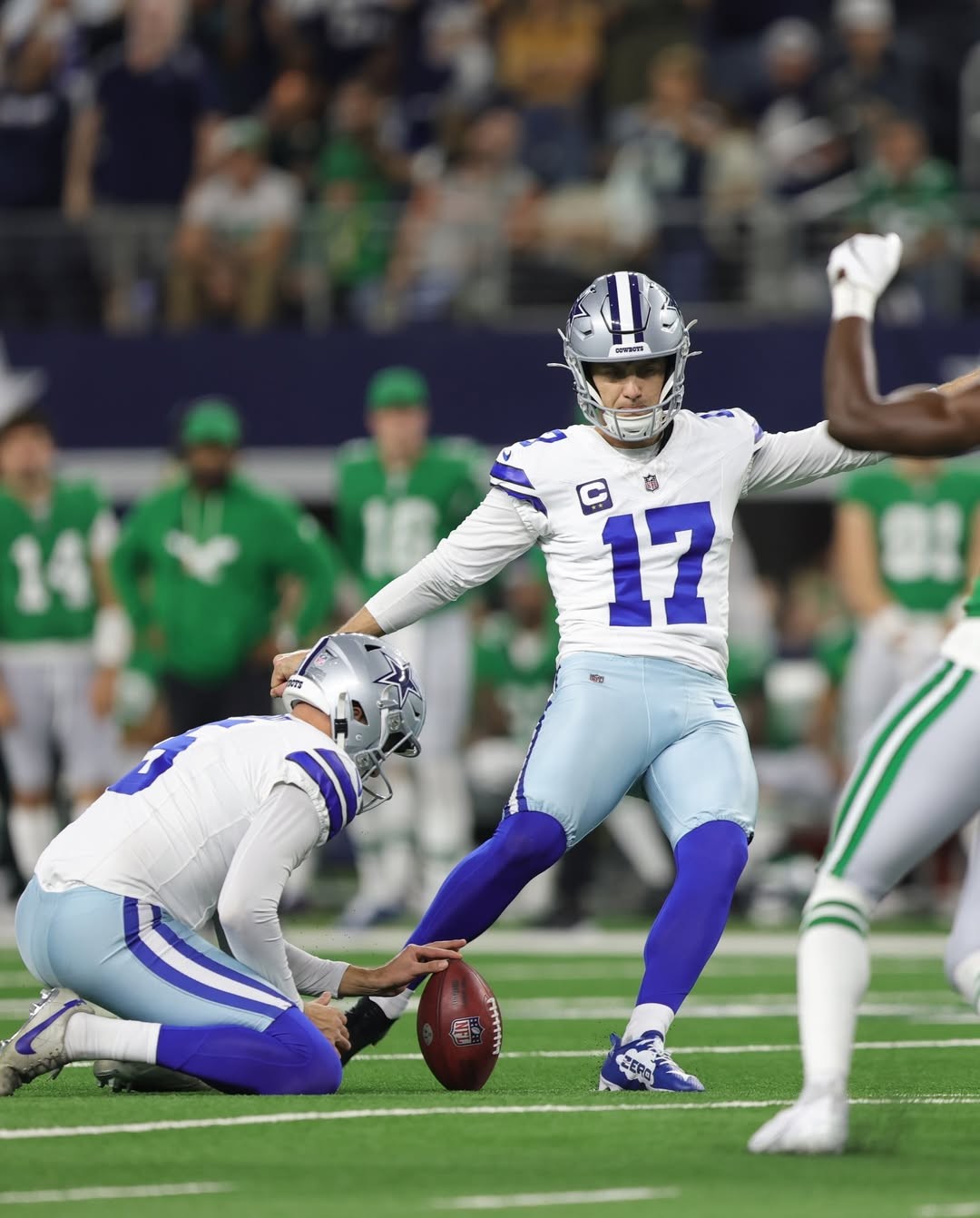 Kicker dos Cowboys ganha novo contrato e vira o mais bem pago da posição na NFL