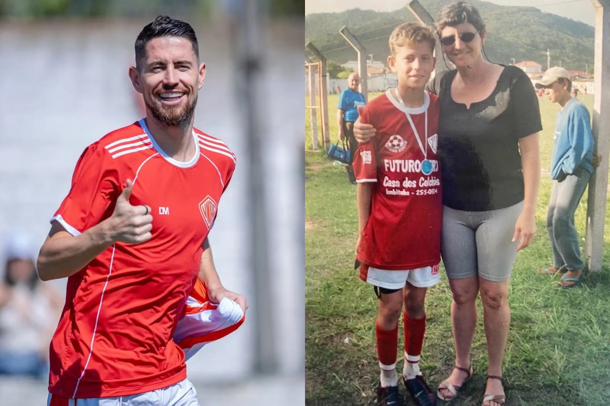 Jorginho, do Flamengo, aproveita Data Fifa para visitar escolinha onde iniciou a carreira