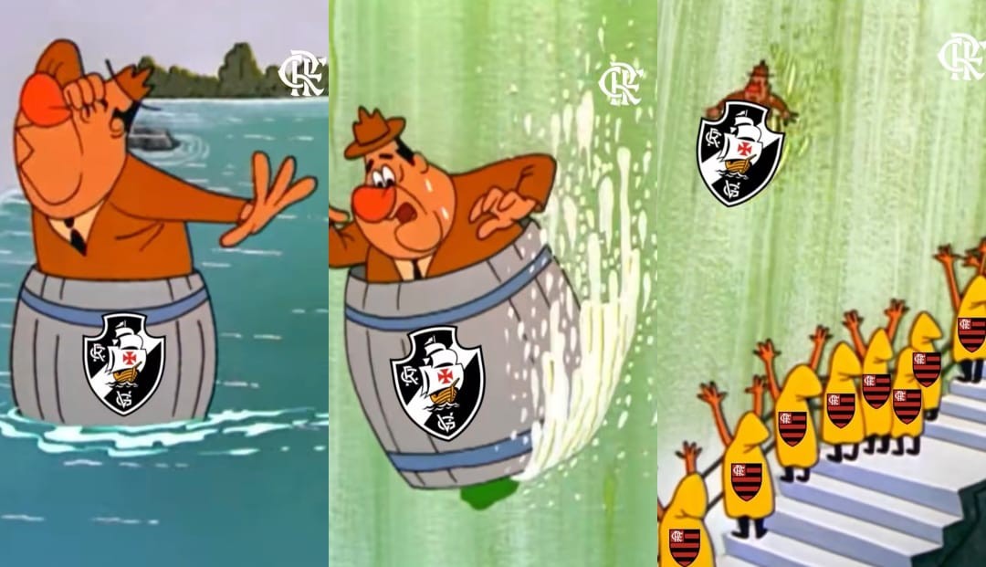 Time Flamengo provoca torcida vascaína com memes do rebaixamento no NBB