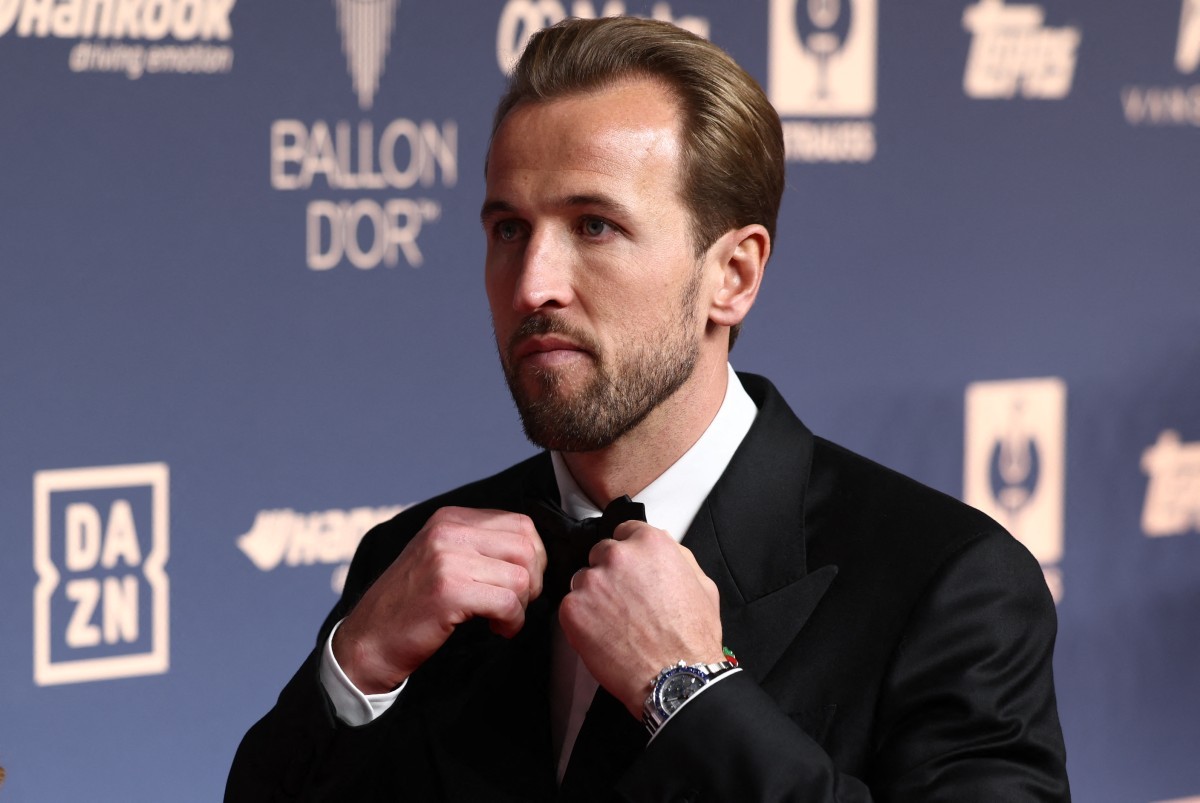 Bola de Ouro: Harry Kane usa relógio de R$ 7 milhões em premiação; veja detalhes