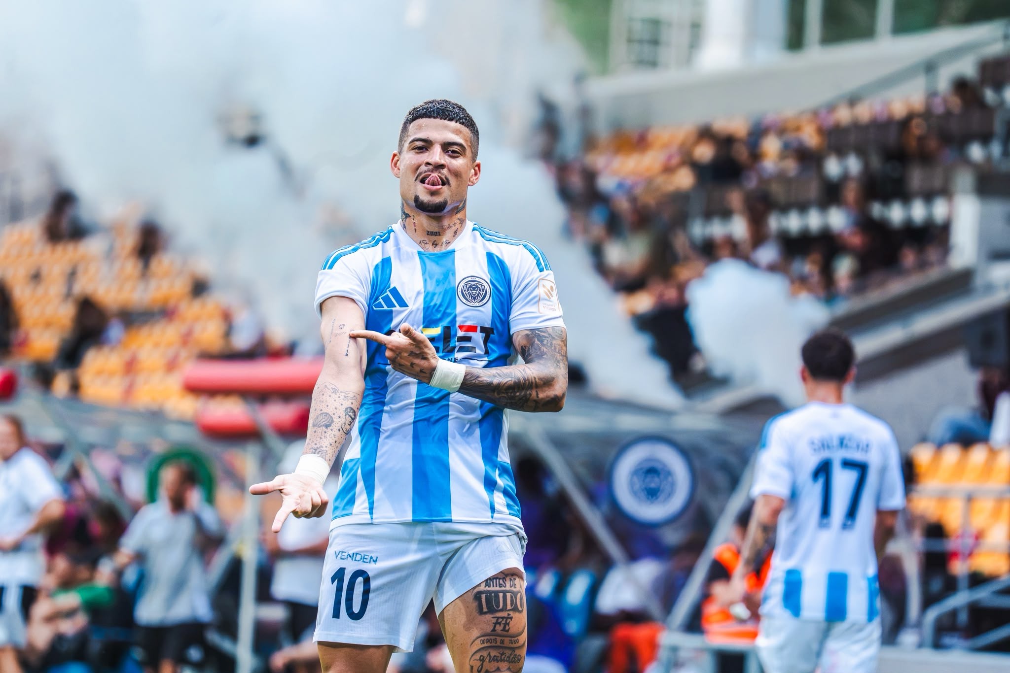 Brasileiro faz dois gols, um dele de bicicleta, e classifica Riga para a final da Copa da Letônia