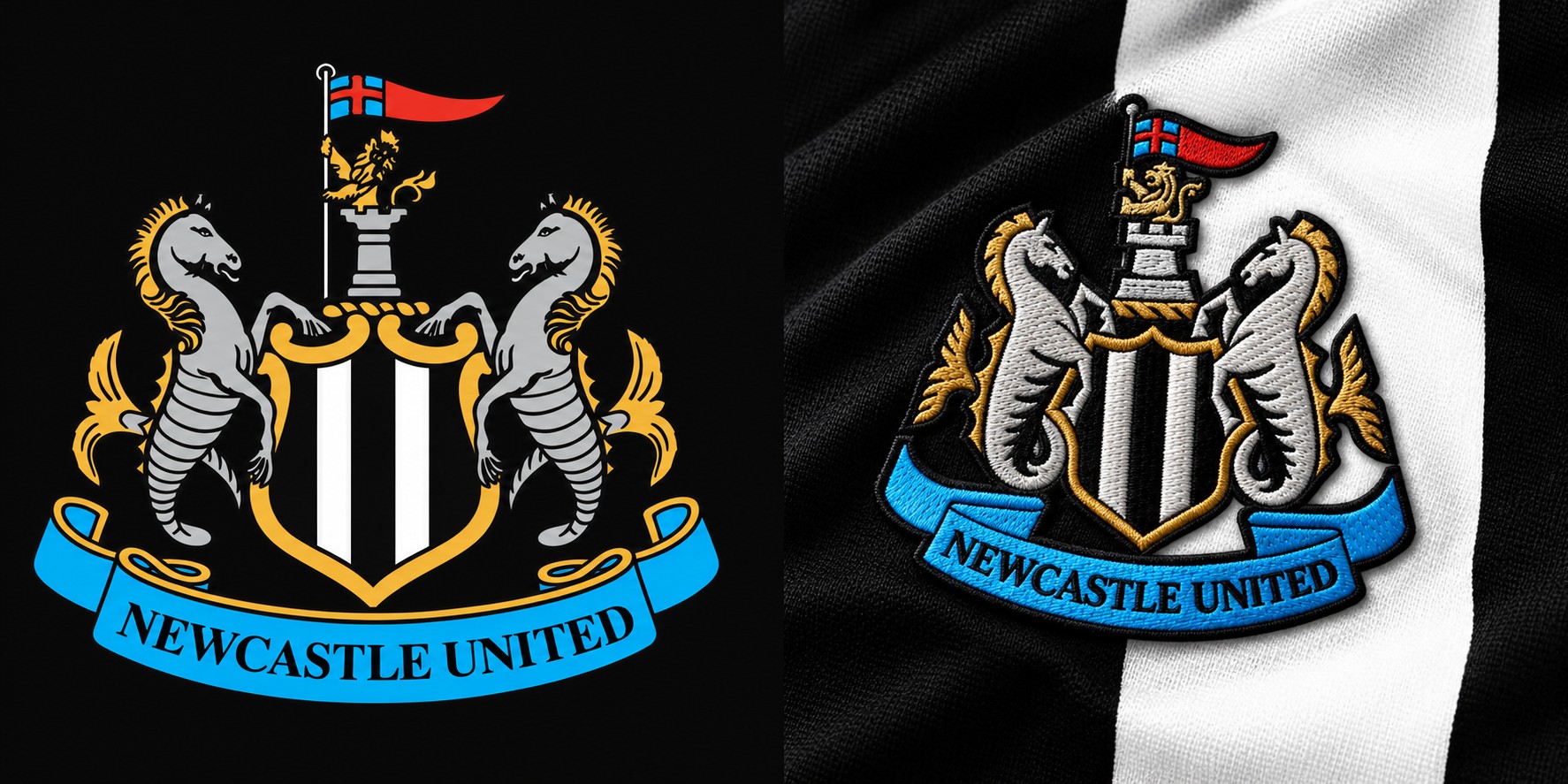 Newcastle divulga novo escudo que será utilizado a partir de 2027/28; veja