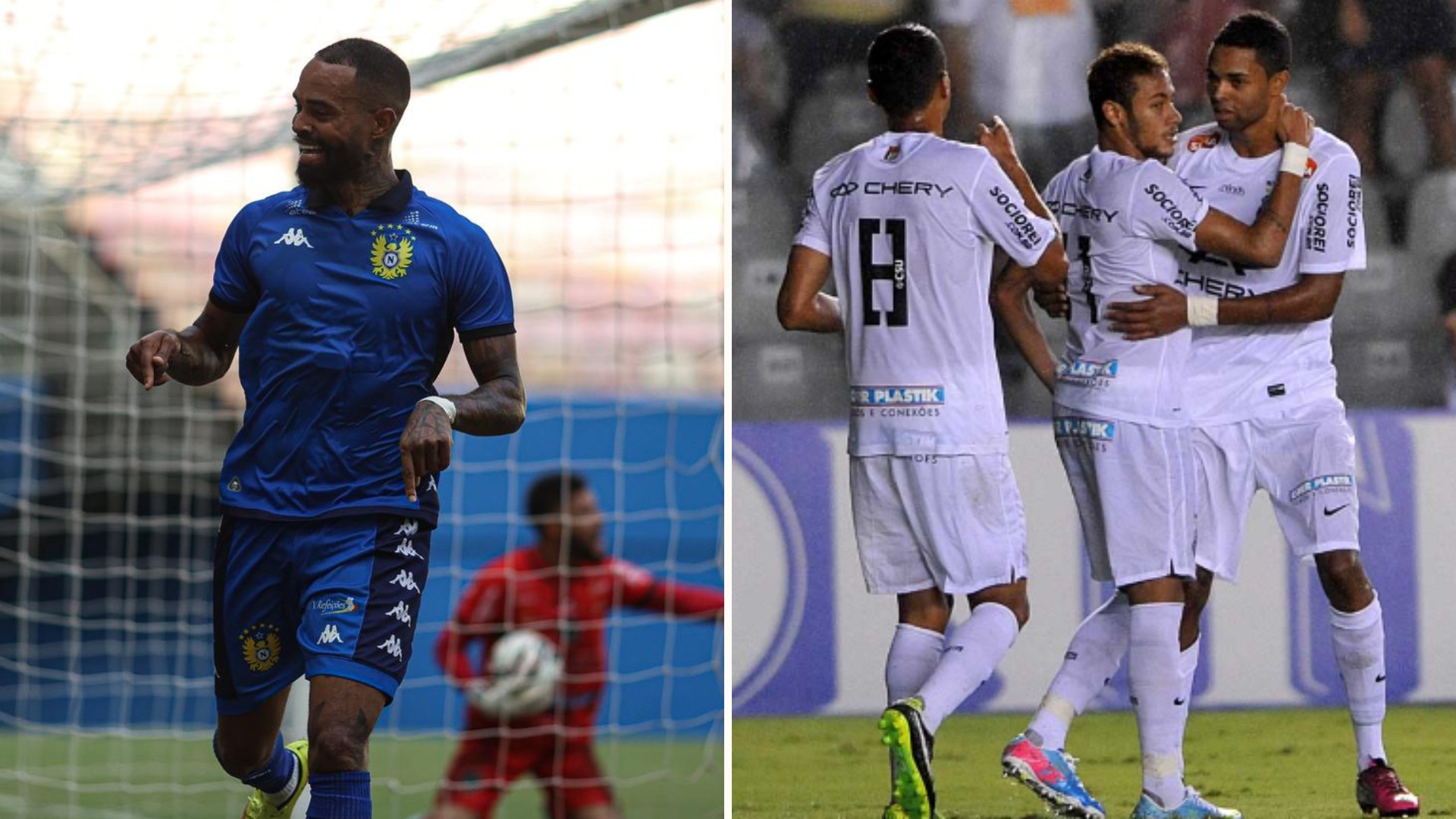 "À la Pedro"? Ex-joia do Santos marca golaço de peito na Série D