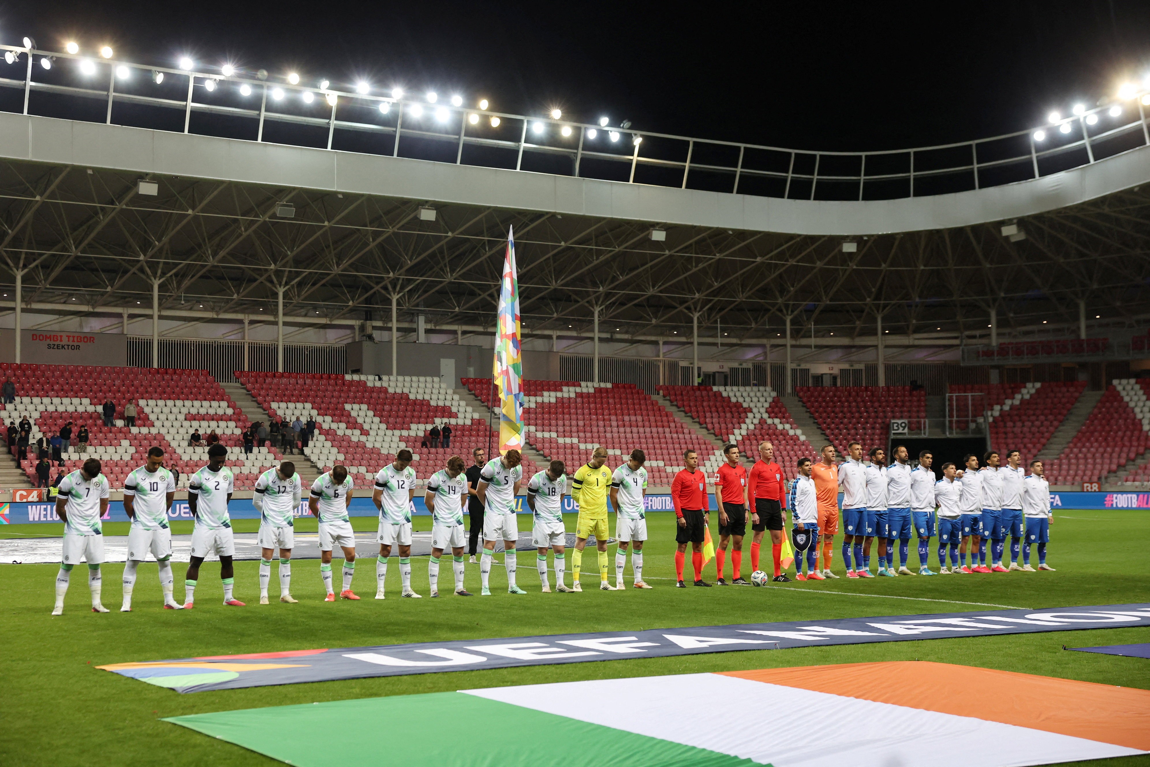 Jogadores de Israel rebatem protestos da seleção da Irlanda: "Nosso país é 10 vezes melhor"